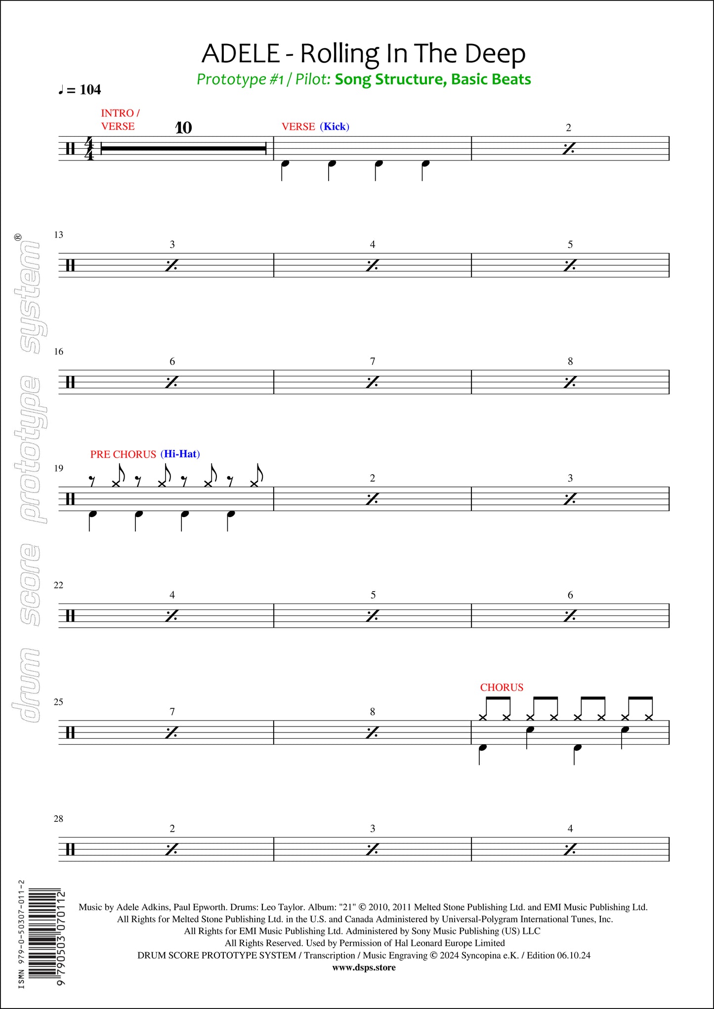 ADELE - Rolling In The Deep