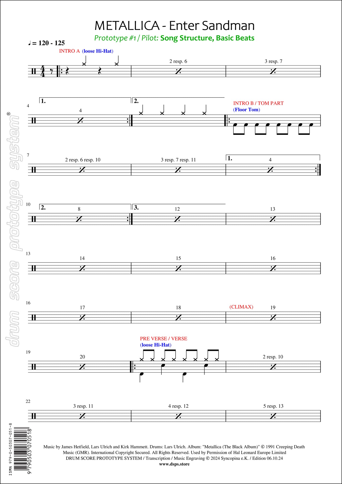 METALLICA - Enter Sandman