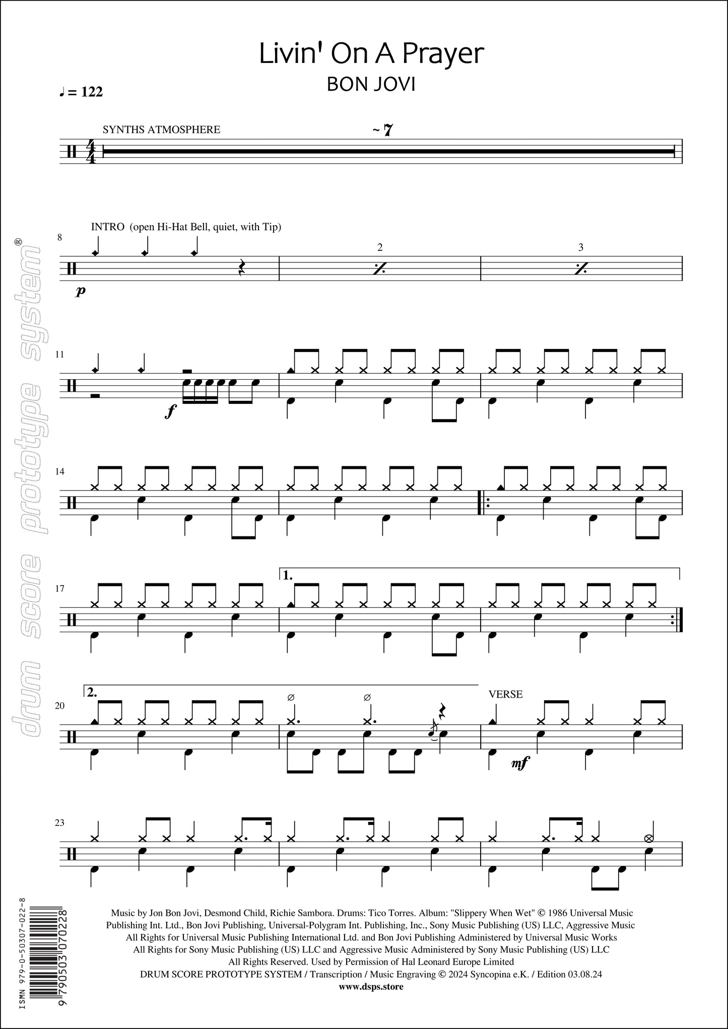 BON JOVI - Livin' On A Prayer