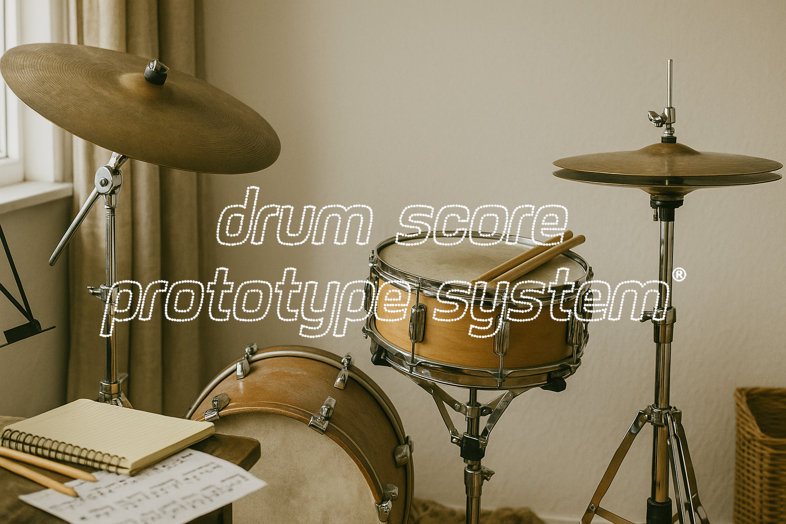 Quality drum sheet music learning method | Drum Score Prototype System ...